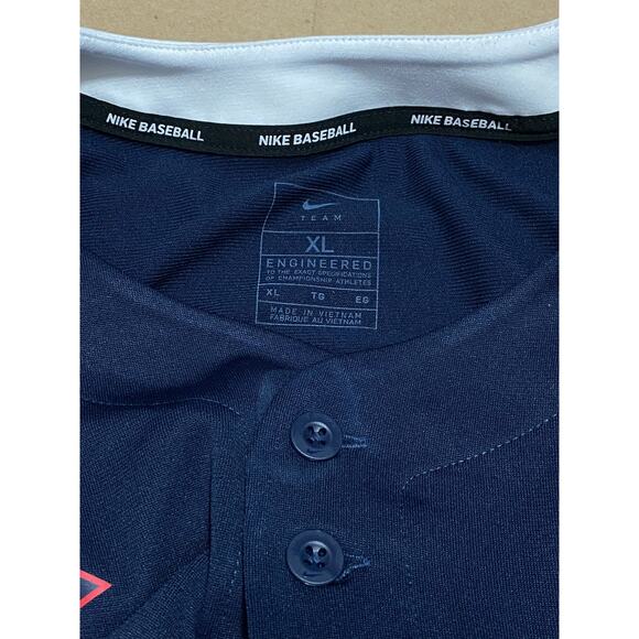 NWOT Nike Baseball States Play Invitational Jersey Mens XL Blue MLB #60 - Picture 5 of 6